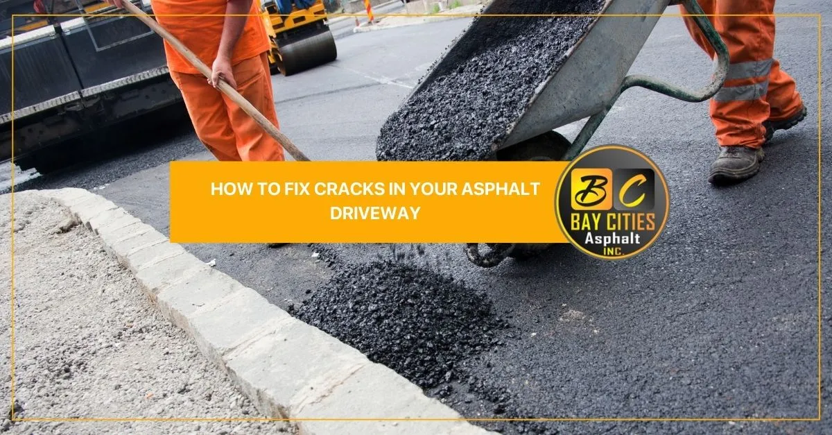 how to fix cracks in your asphalt driveway