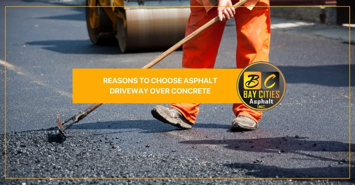 reasons to choose asphalt driveway over concrete