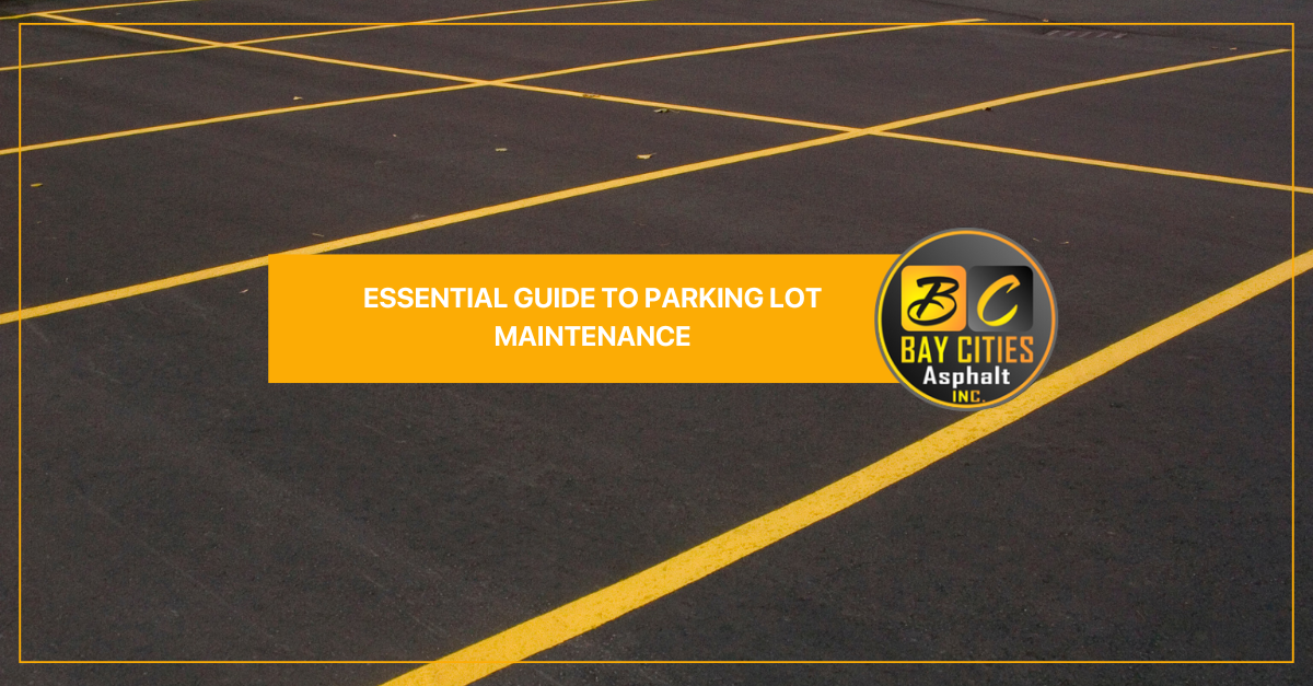 parking lot mainteinance concrete