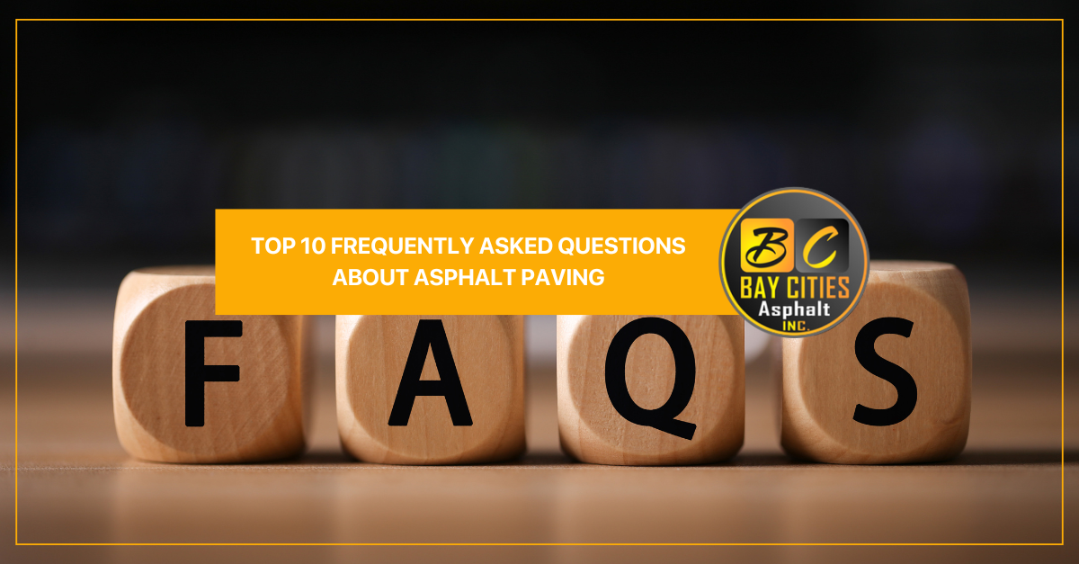 top frequently asked questions about asphalt paving