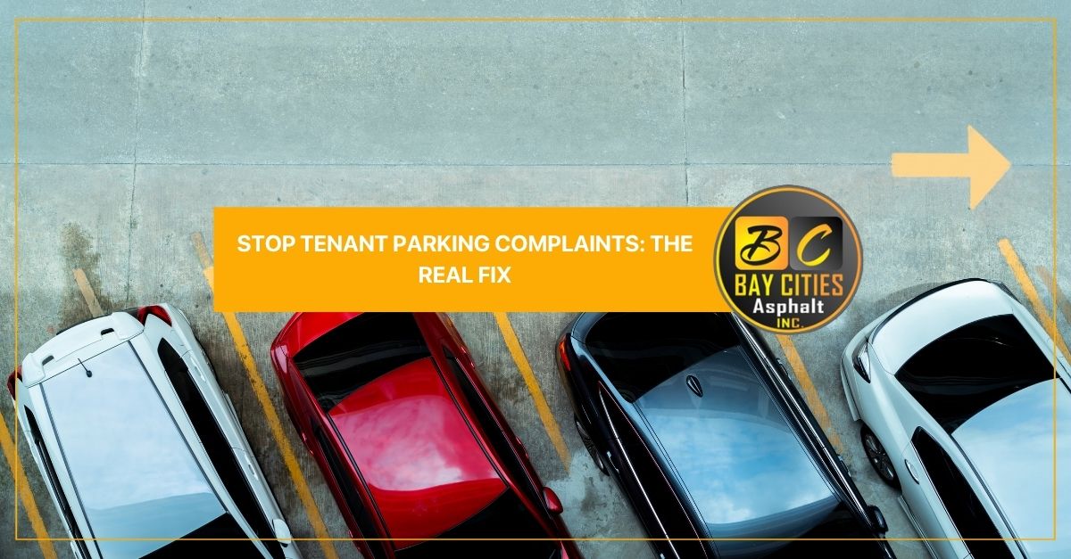 stop tenant parking complaints the real fix