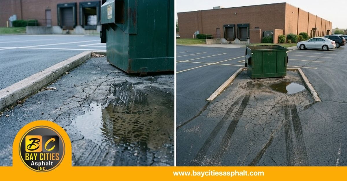 professional parking lot repair